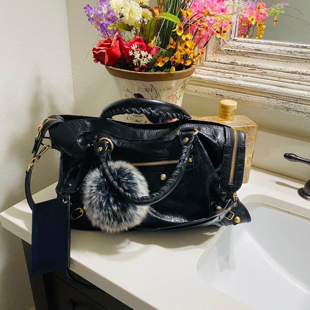 Authentic Chanel Motorcross Giant 12 City Bag